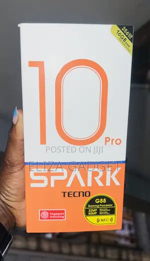 New Tecno Spark 10 Pro 256 GB Black