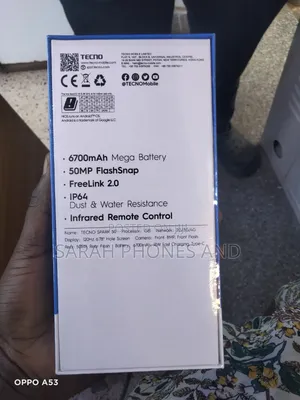 New Tecno Spark 50 128 GB Black