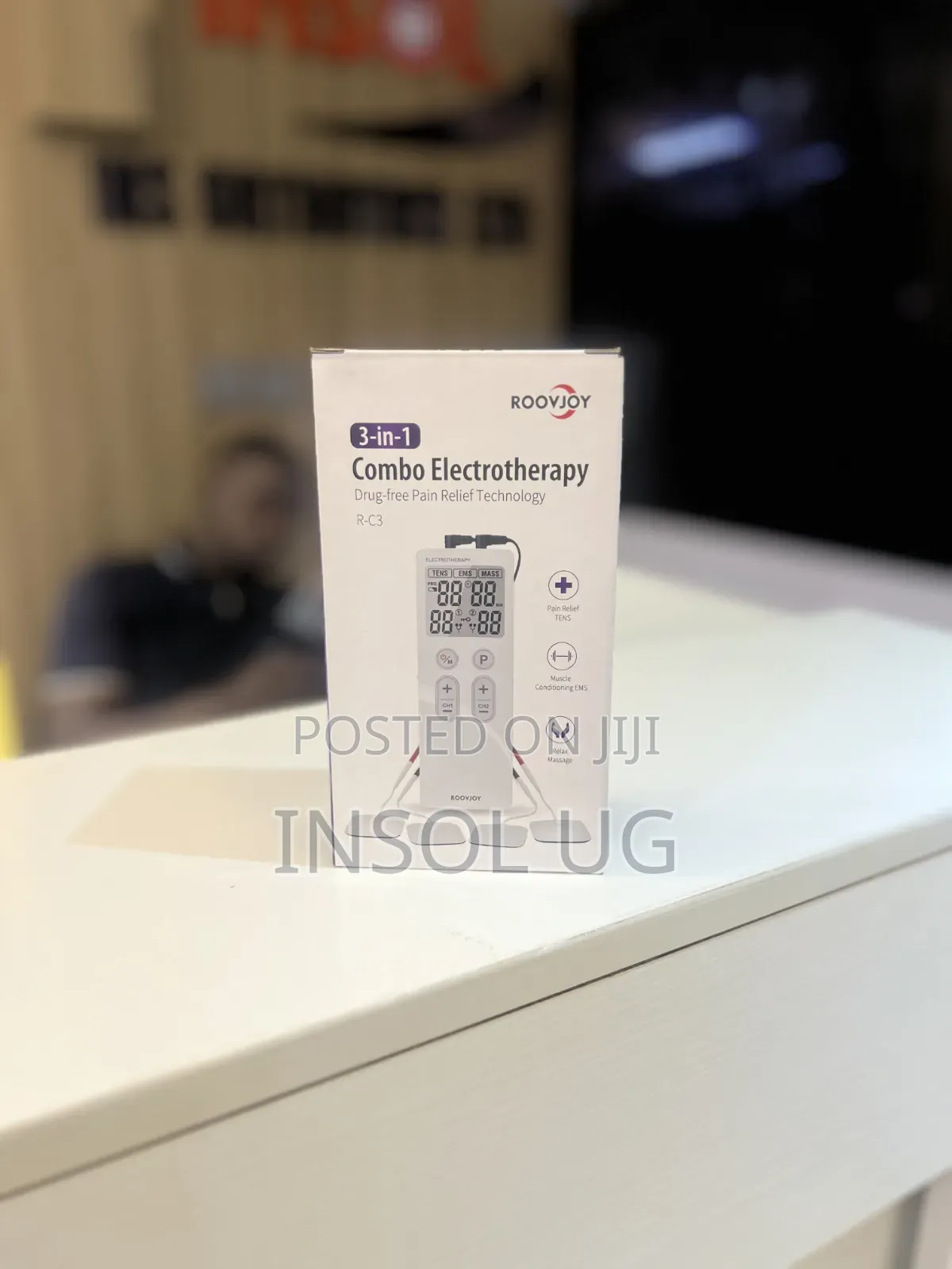 Combo Therapy TENS Muscle Stimulator for Physiotherapy