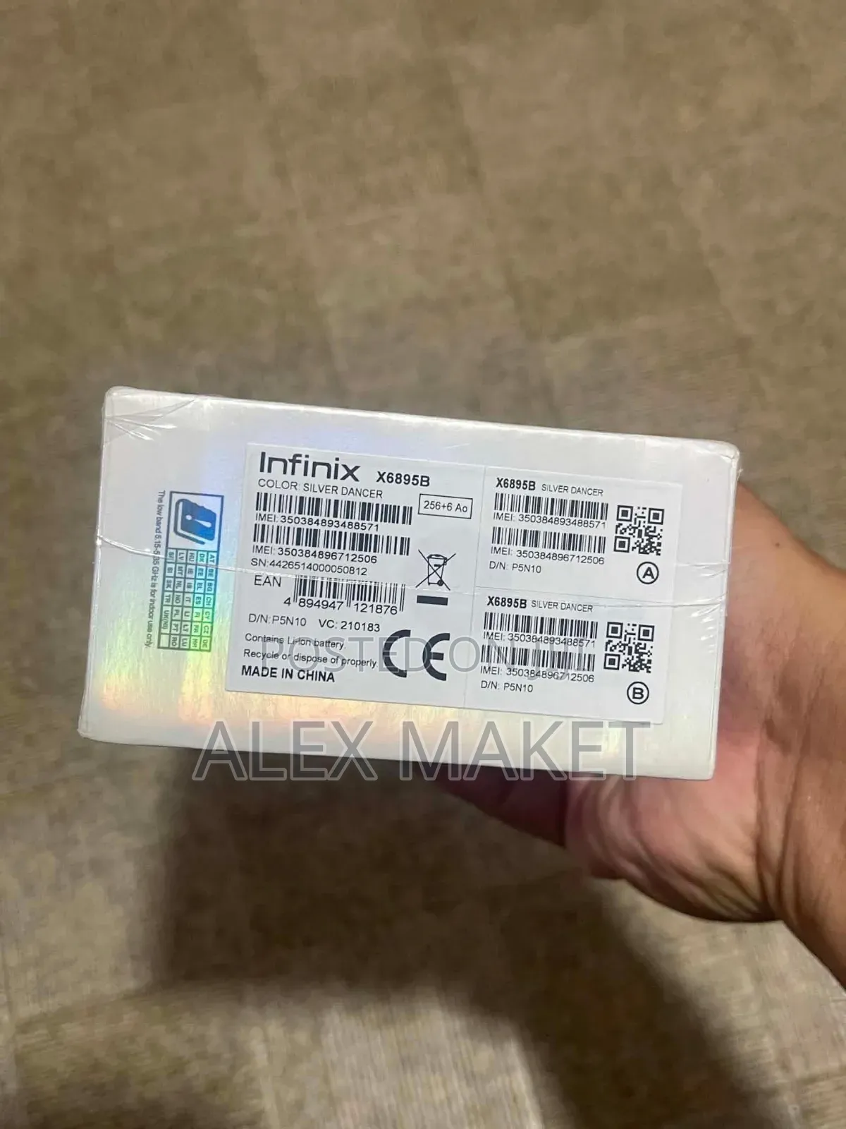 New Infinix Hot 70 256 GB Black