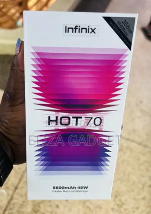 New Infinix Hot 70 256 GB Black