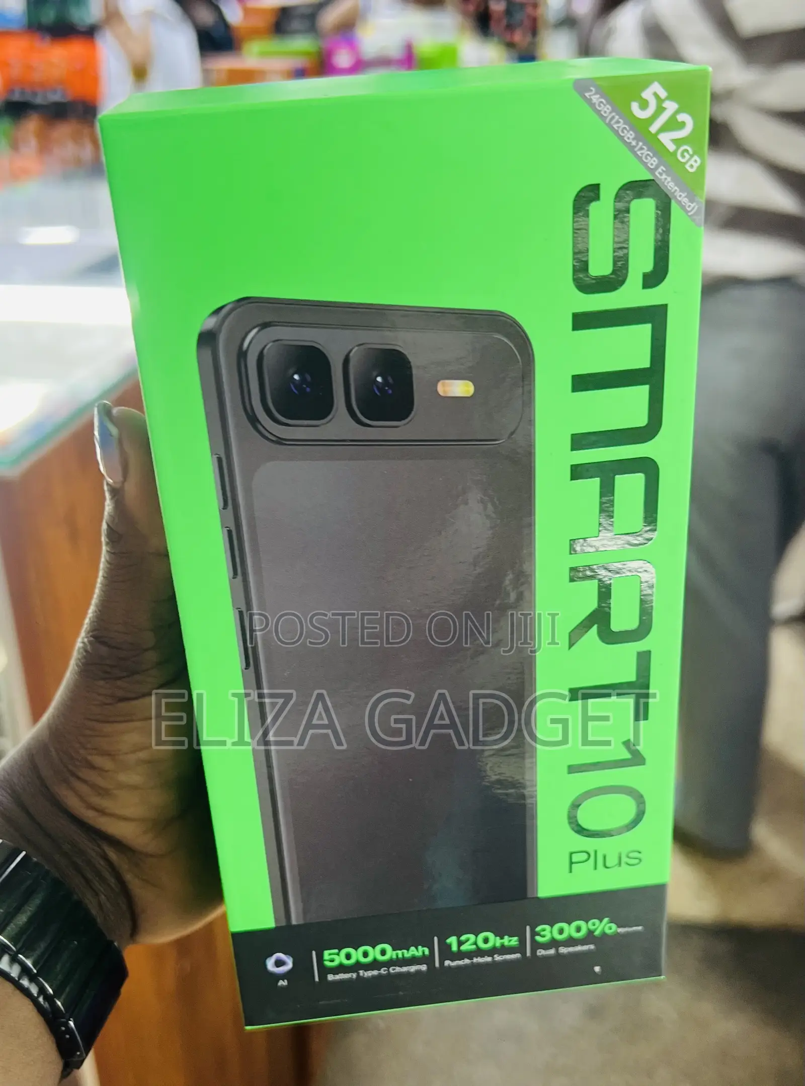 New Infinix Smart 10 Plus 128 GB Black