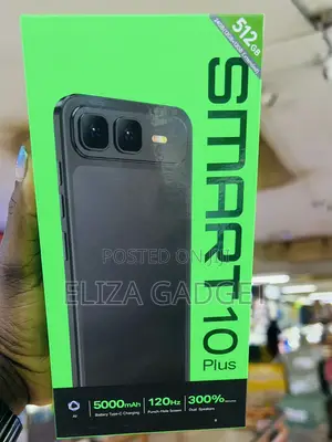 New Infinix Smart 10 Plus 128 GB Black