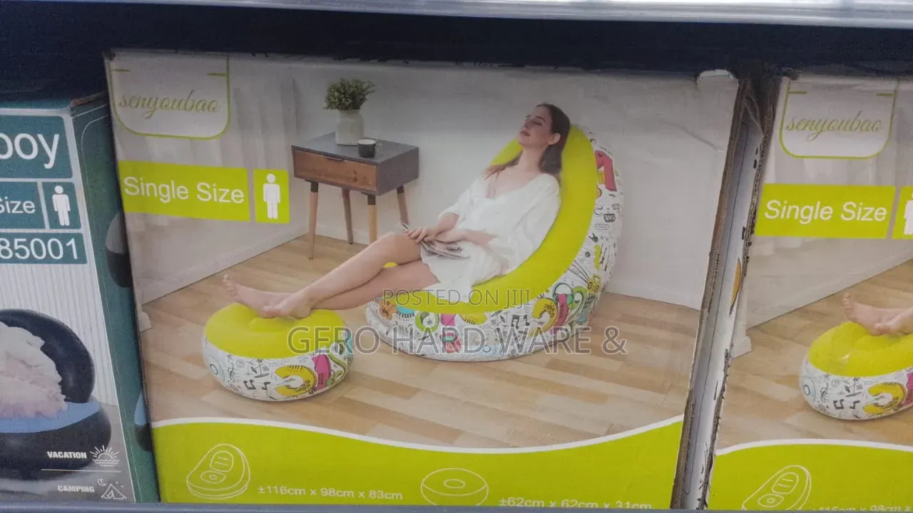 Single Seater Inflameble Sofa Set
