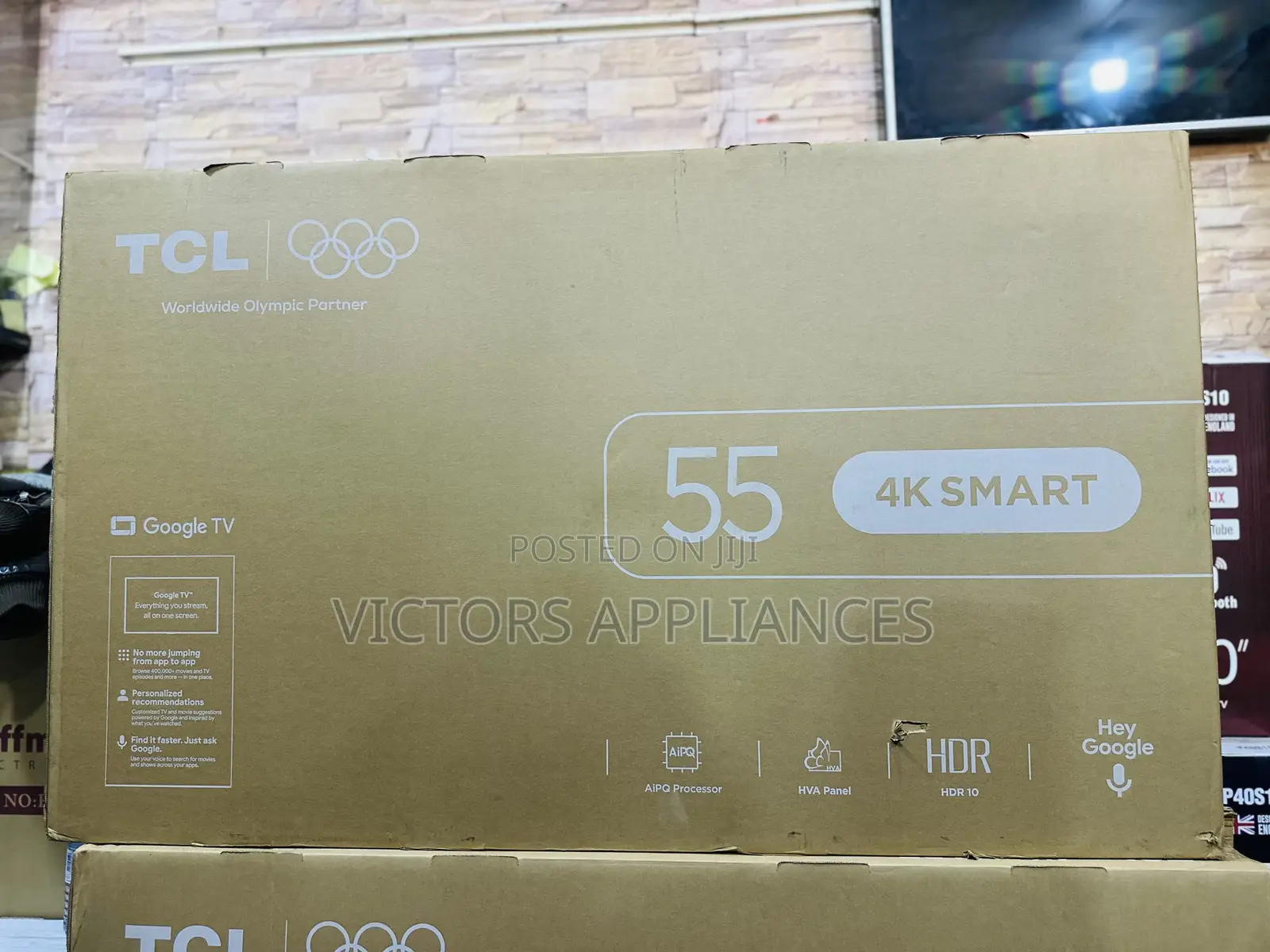 TCL 55inches HDR Google TV New Model