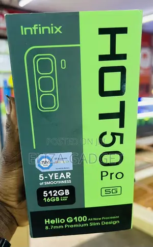 New Infinix Hot 50 Pro 4G 256 GB Blue