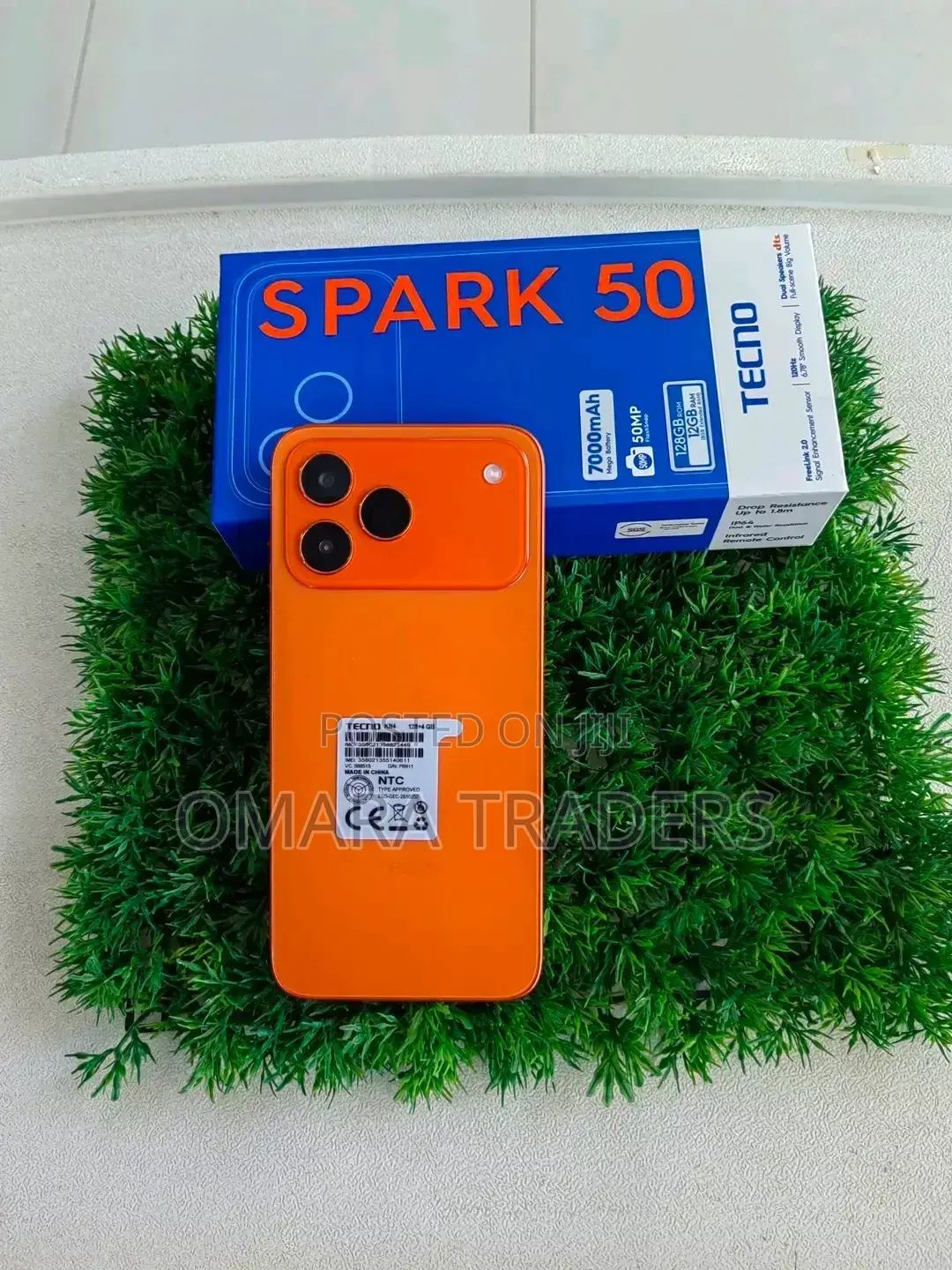 New Tecno Spark 50 128 GB Orange