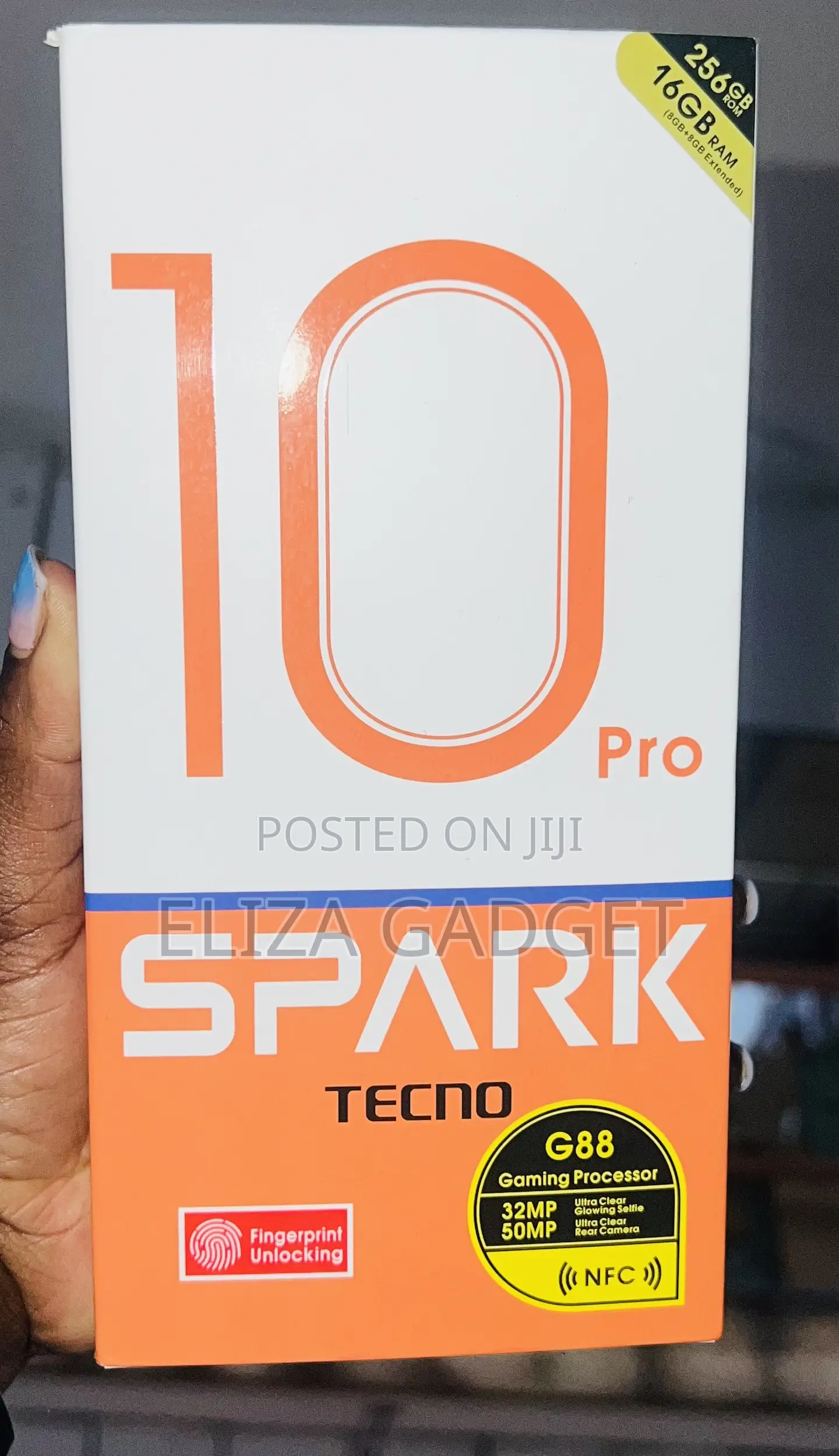 New Tecno Spark 10 Pro 256 GB Blue