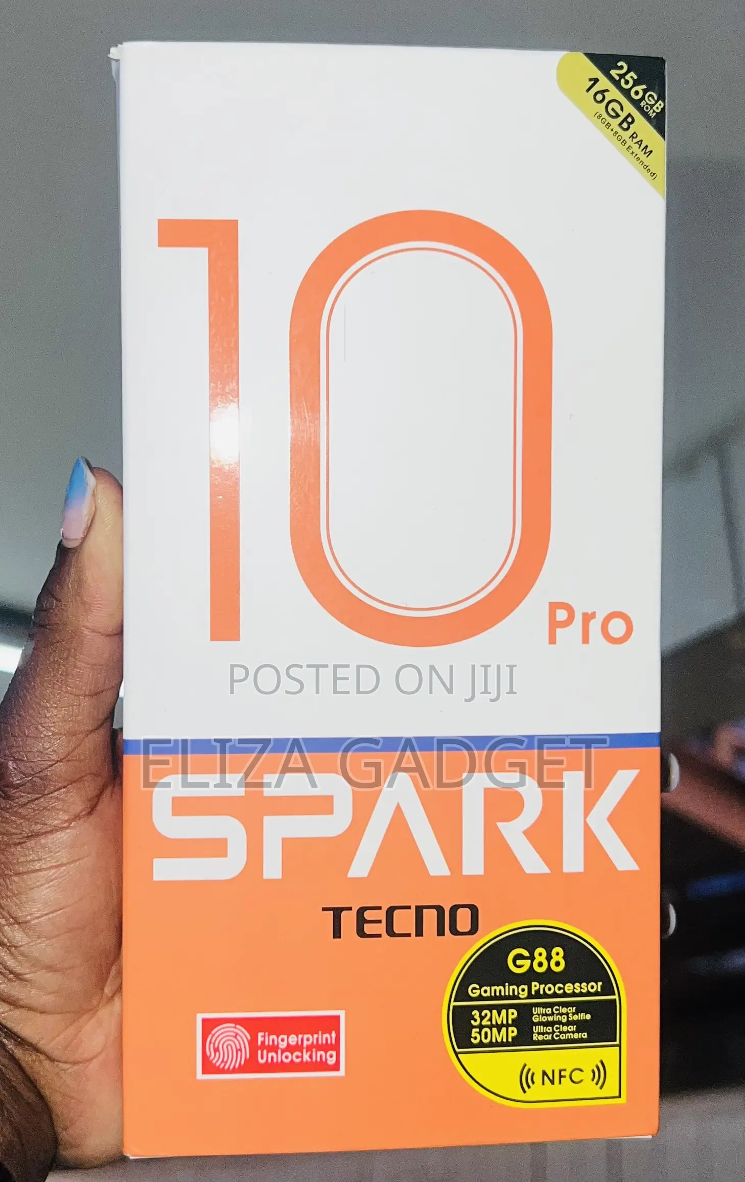 New Tecno Spark 10 Pro 256 GB Blue