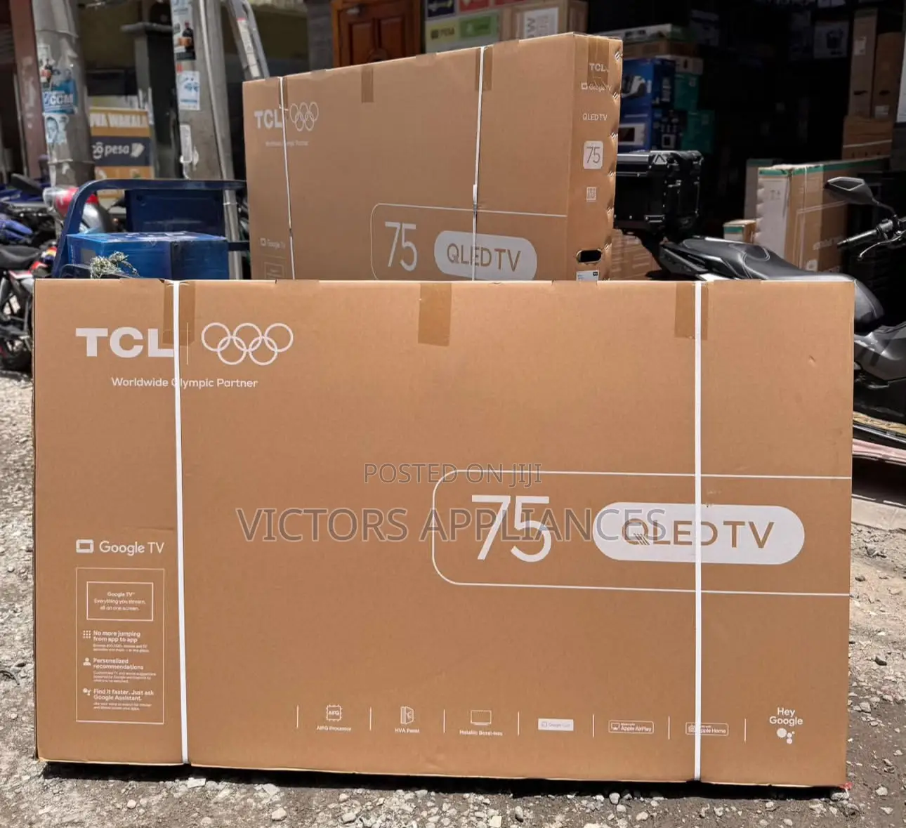 Brand New TCL 75inches Qled Google TV