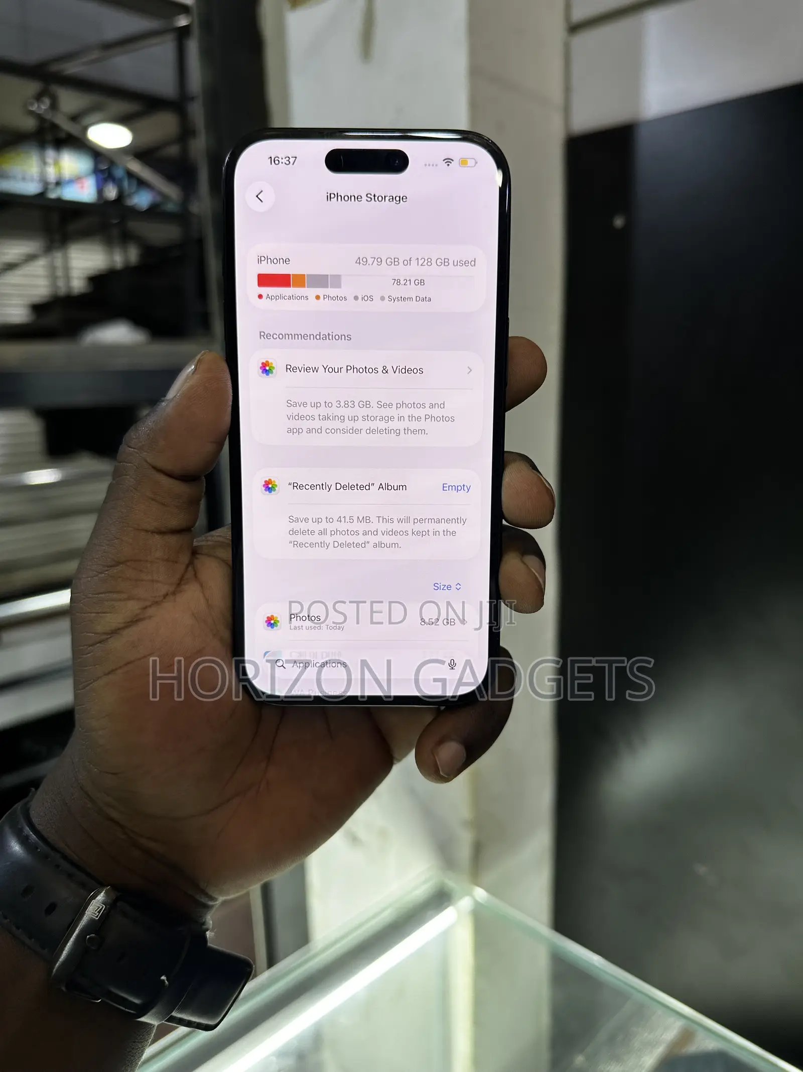 Apple iPhone 15 128 GB Black