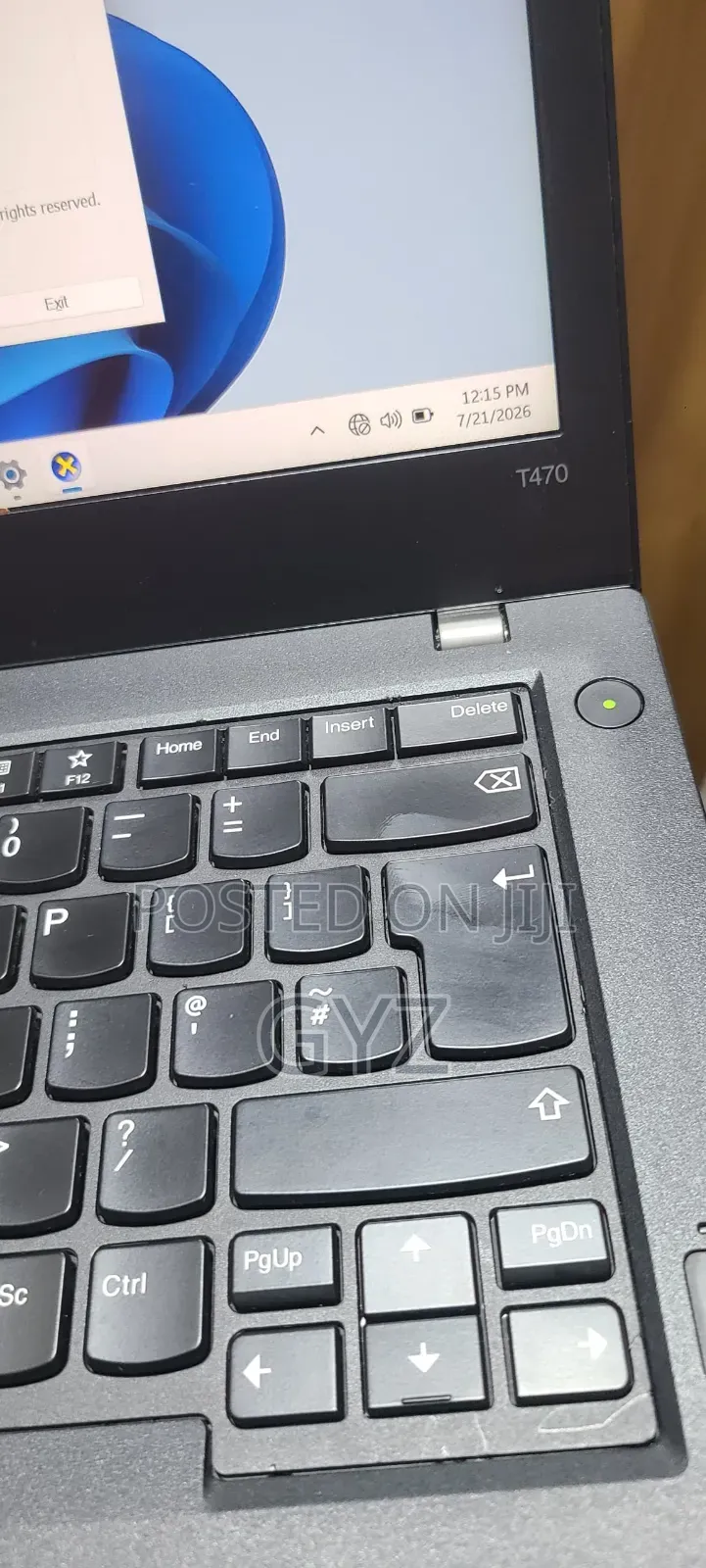 Laptop Lenovo ThinkPad T470 8GB Intel Core i7 SSD 512GB