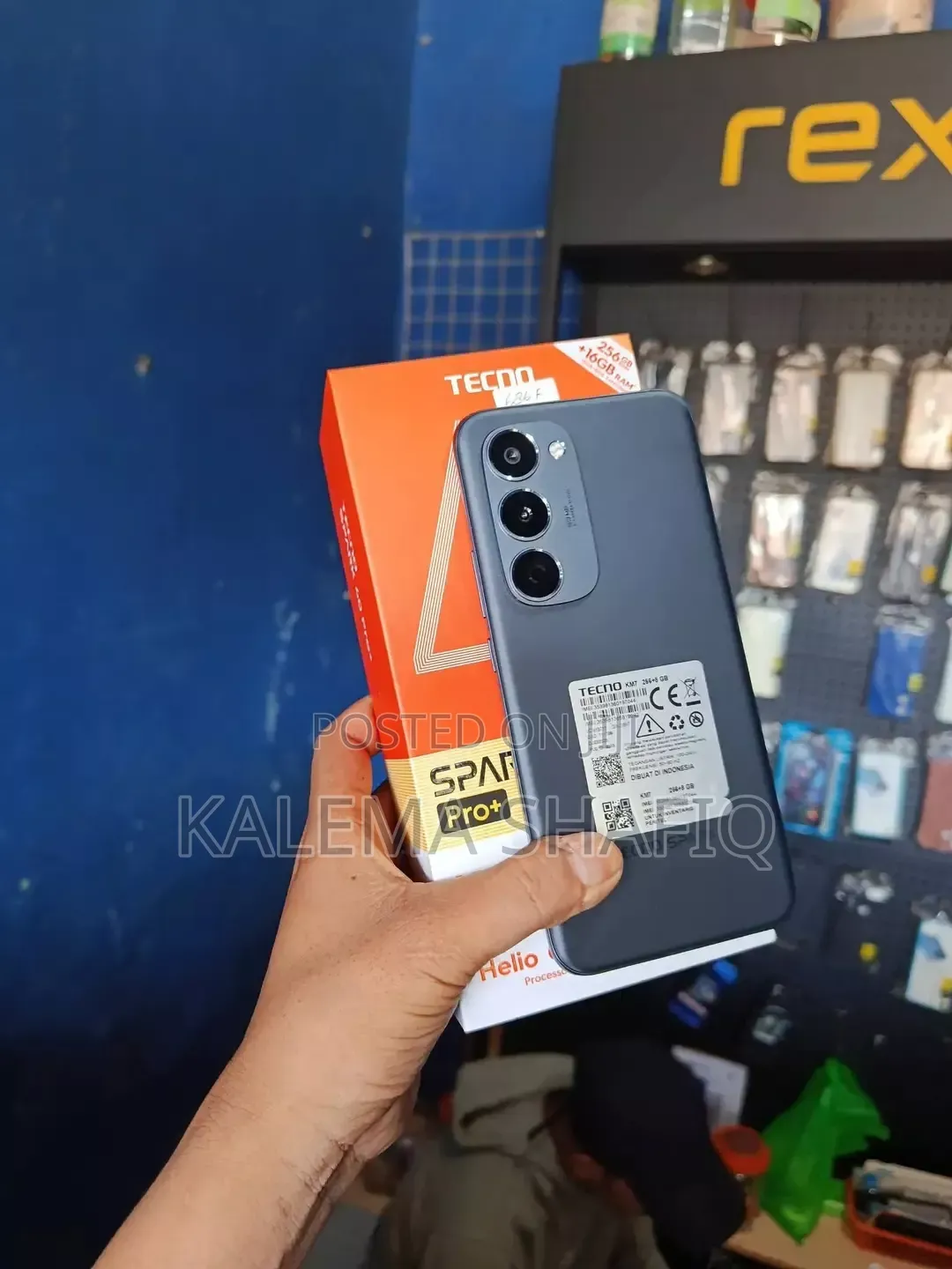 New Tecno Spark 40 Pro+ 256 GB Black