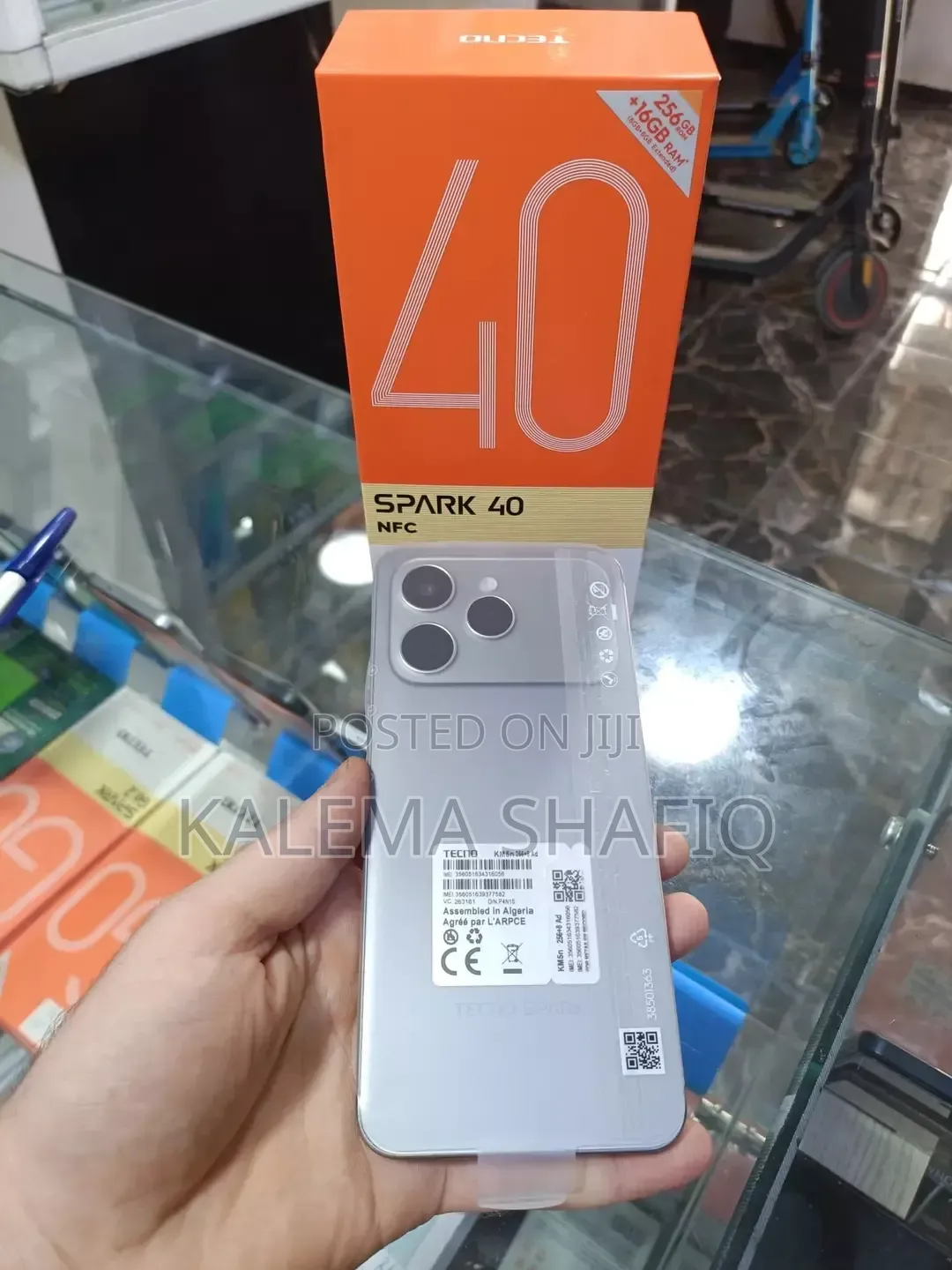 New Tecno Spark 40 128 GB Gray