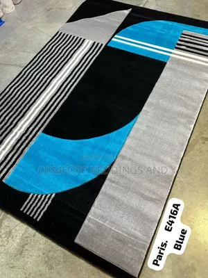 Paris Medium Carpets Blue 150cm by 220c.