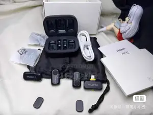 Almost New MOMA LARK A1 2TX Wireless Mic | Android iPhone Compatible