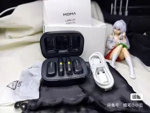 Almost New MOMA LARK A1 2TX Wireless Mic | Android iPhone Compatible