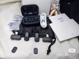 Almost New MOMA LARK A1 2TX Wireless Mic | Android iPhone Compatible