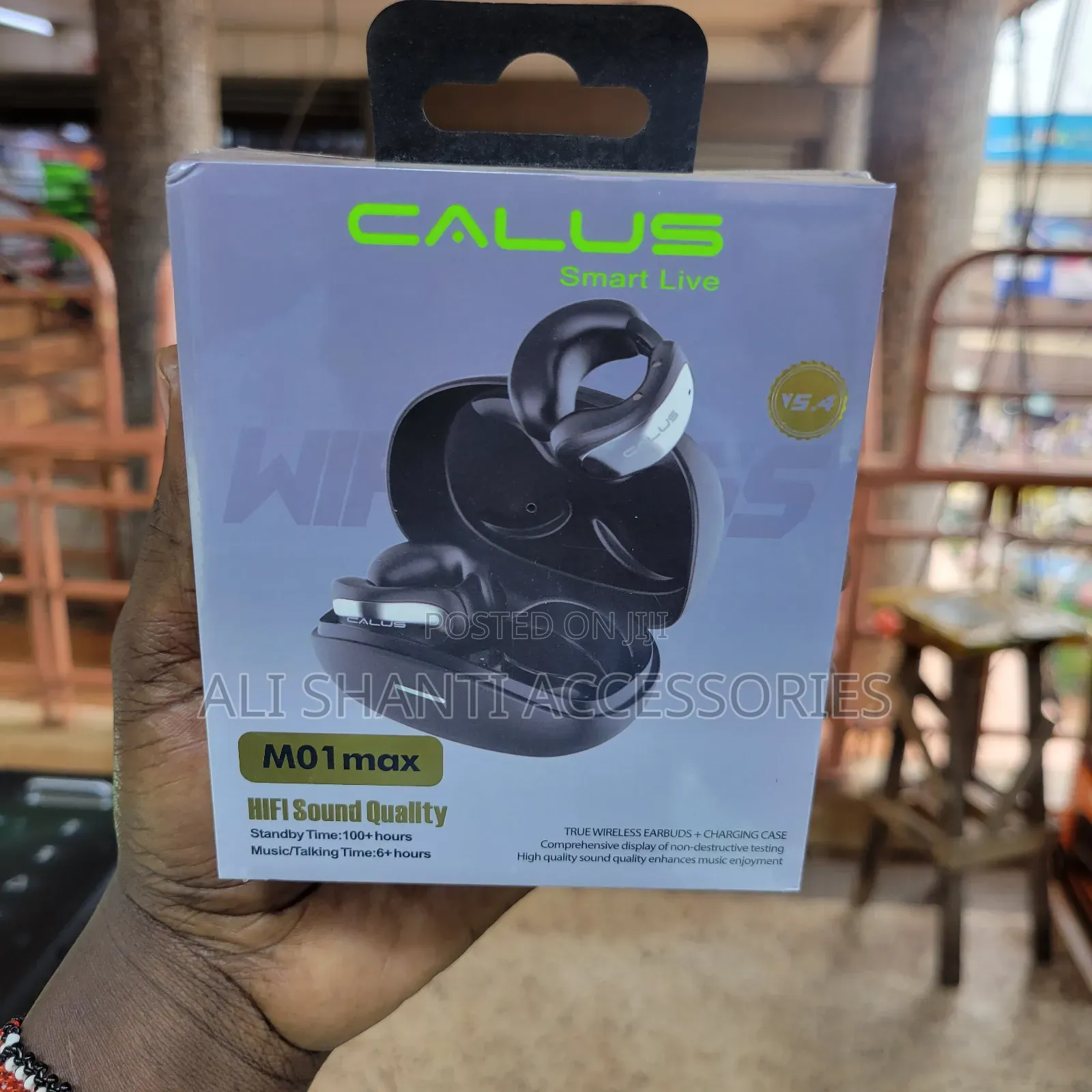Calus Clip on Earbuds/ True Wireless Ear-Clip Buds