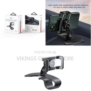 Go-Des C103 Car Dashboard Mount Phone Holder Stand Spring Clip on Crad