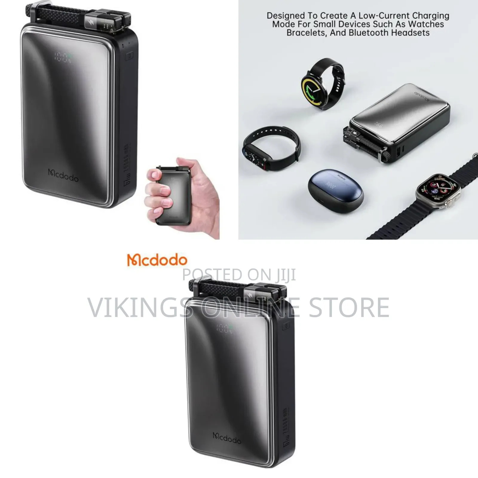 McDodo Laptop Power Bank,Portable Charger,Small 100W 25000mAh Power