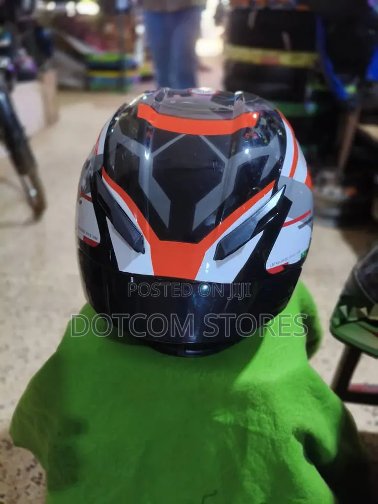 Robot Dual Visors Full Face Helmet