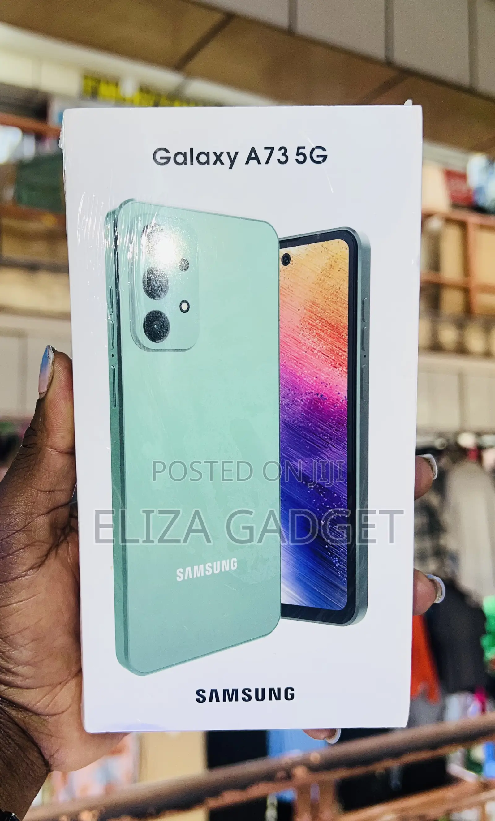 New Samsung Galaxy A73 5G 256 GB Blue