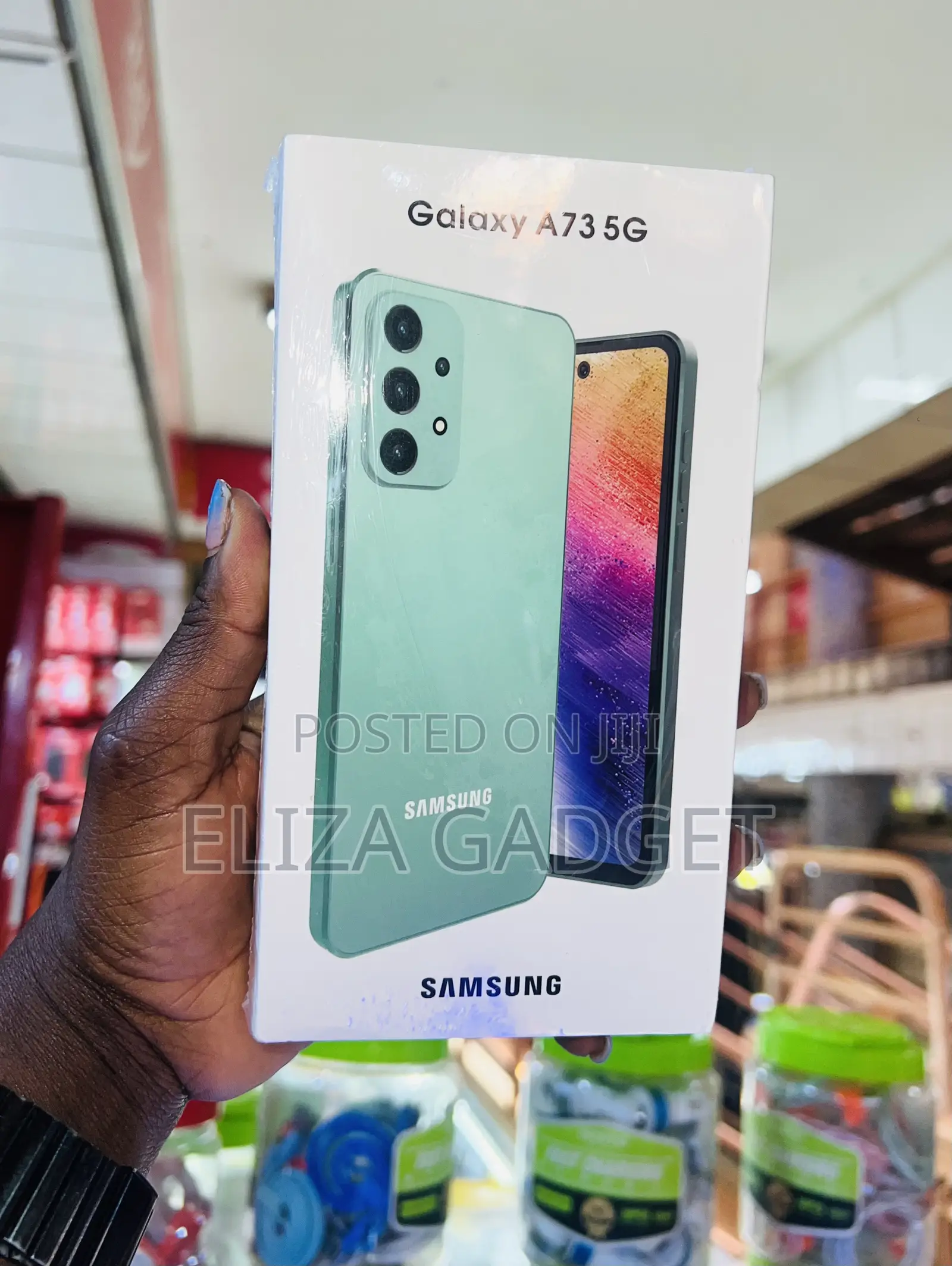 New Samsung Galaxy A73 5G 256 GB Blue
