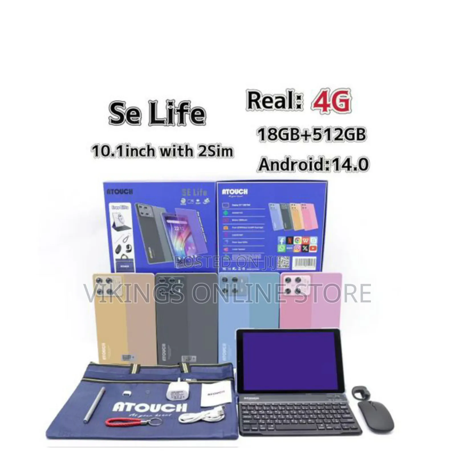 New Atouch SE Life 512 GB Blue