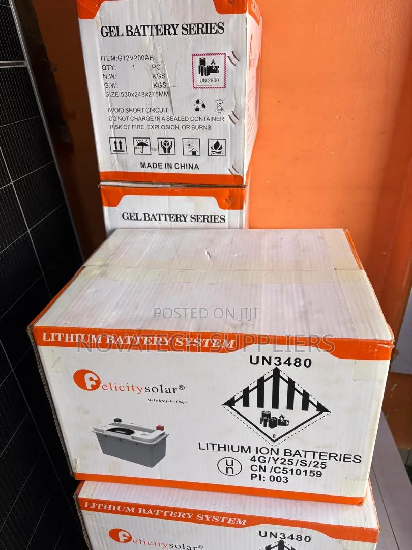 Felicity 12V 100Ah Lithium Battery LiFePO4 6000 Cycles