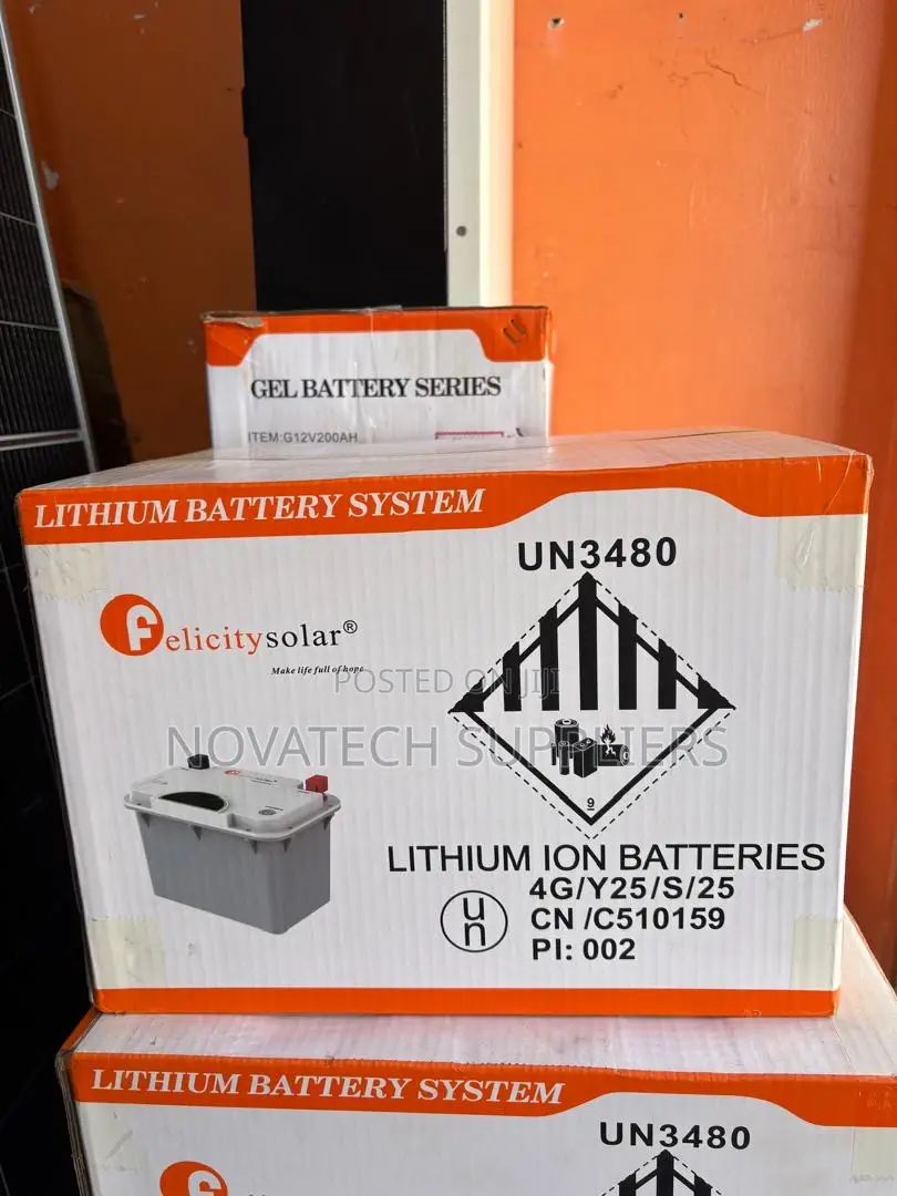 Original Felicity FLA12100 100Ah Deep Cycle Lithium Battery