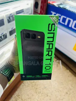 New Infinix Smart 10 Plus 128 GB Black