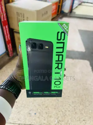 New Infinix Smart 10 Plus 128 GB Black