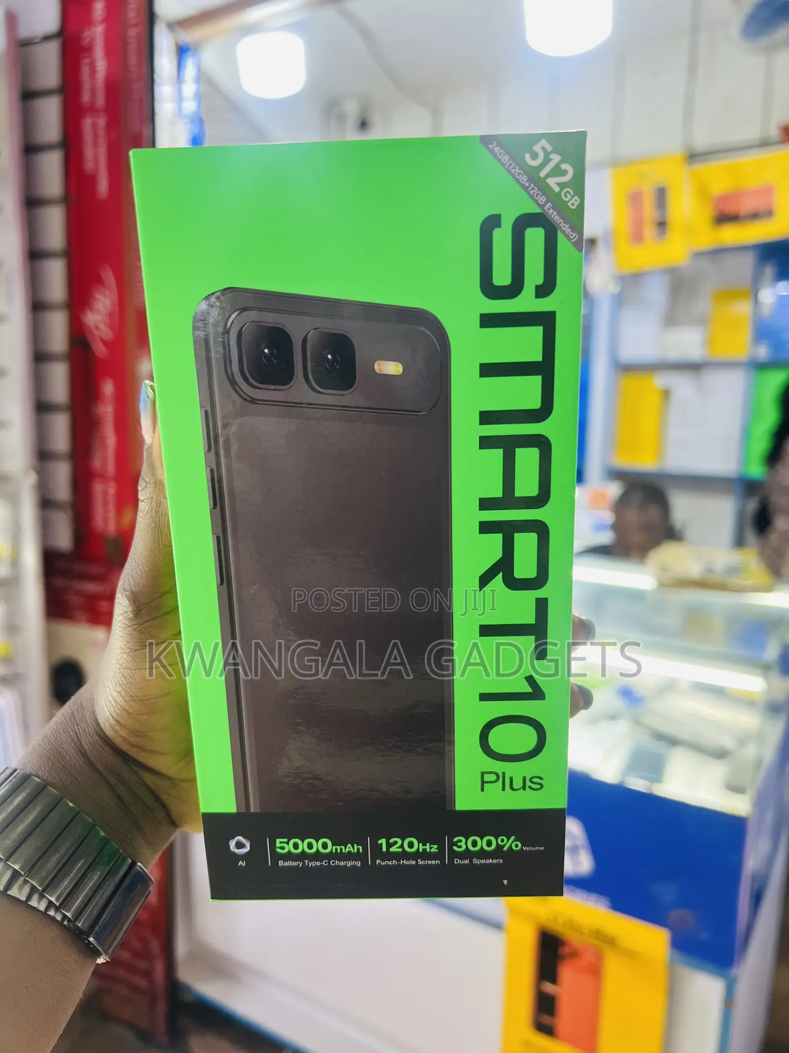 New Infinix Smart 10 Plus 128 GB Black