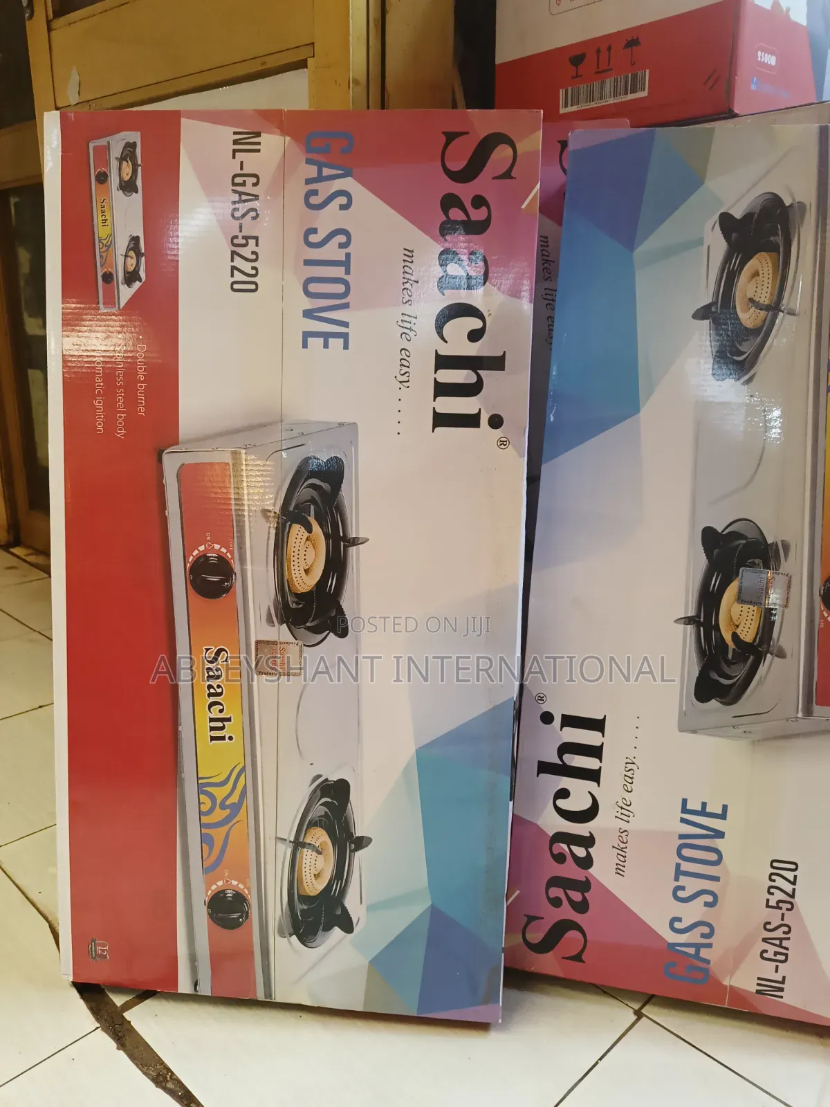 Saachi Brand Double Burner Gas Stove/Gas Stoves Double