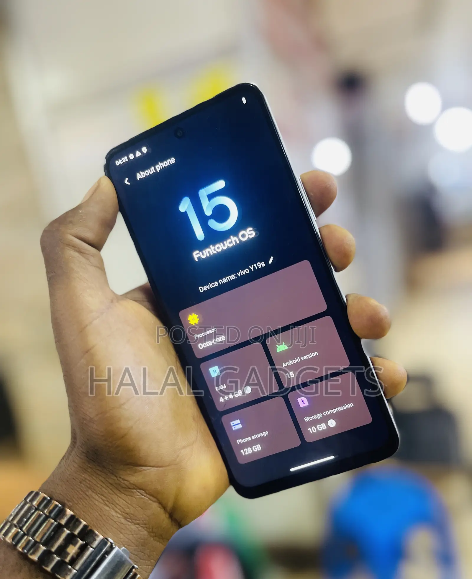 Vivo Y19s 128 GB White