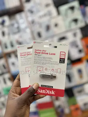 SanDisk Ultra Dual Drive Luxe With 256GB of Storage Capacity.