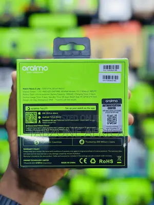 Oraimo Watch Nova 2 Lite AMOLED Smart Watch With HD Calling IP68