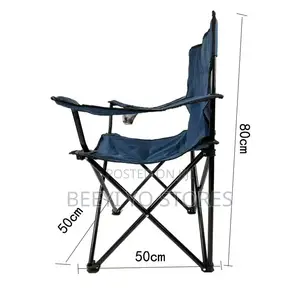 Folding Camping Chair (Often Referred to as an Outdoor Quad Chair).