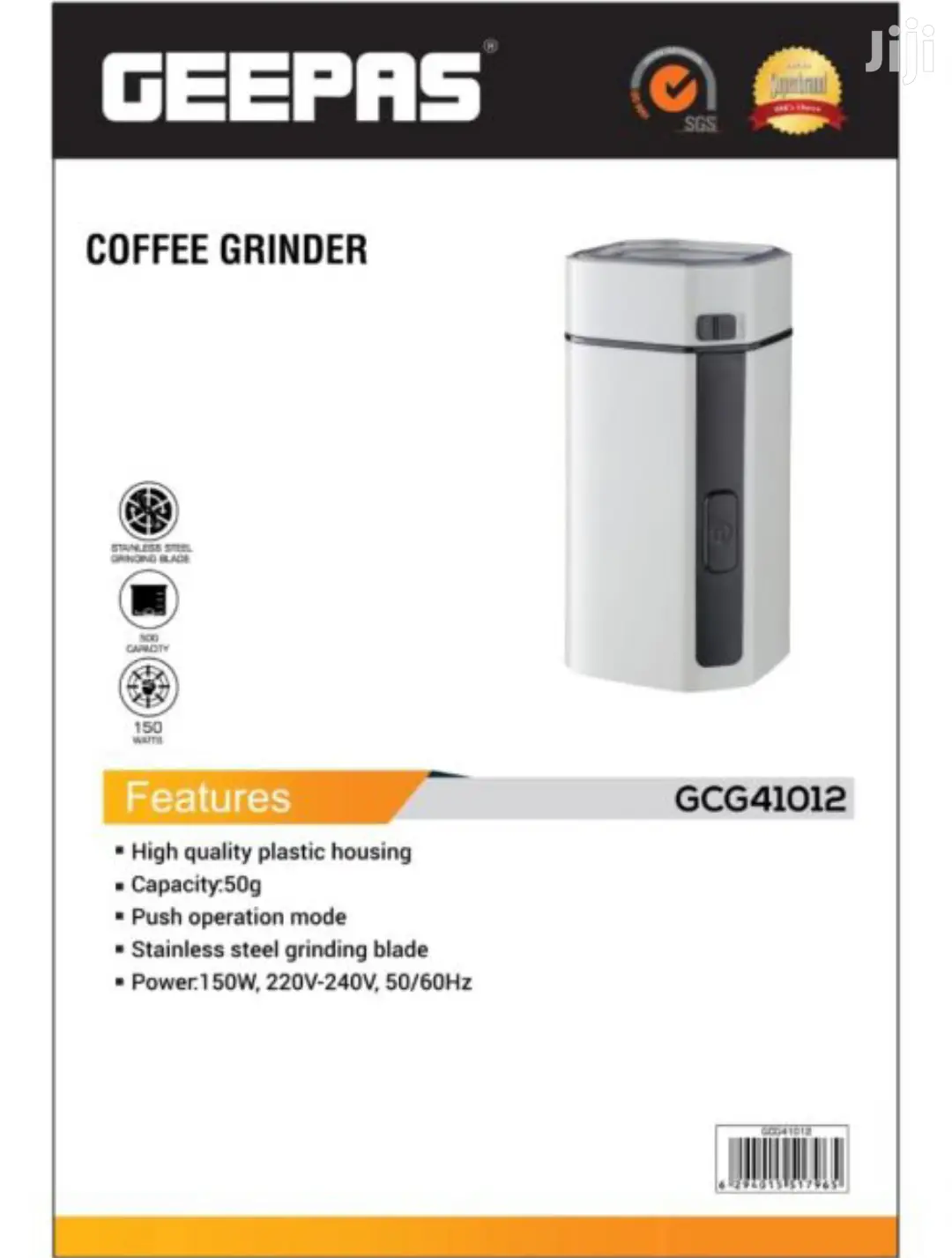 Geepas Coffee Grinder 50g