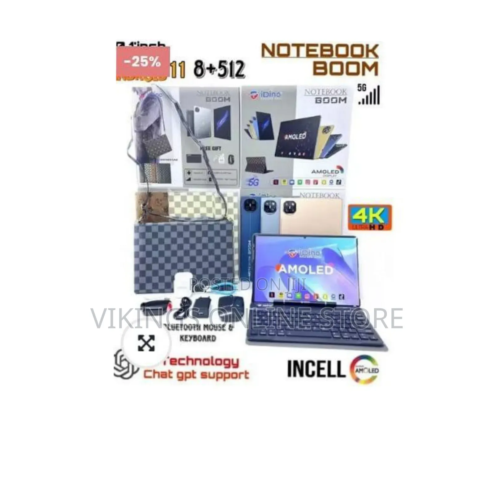 New Idino Notebook Boom 512 GB