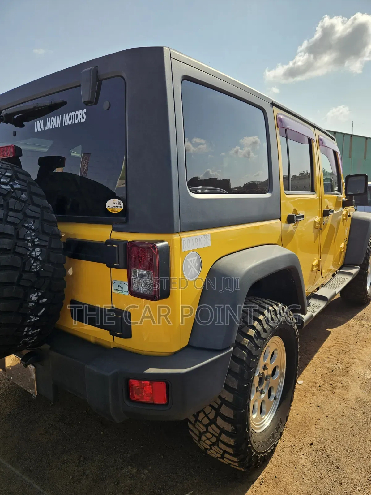 Jeep Wrangler 2015 Yellow