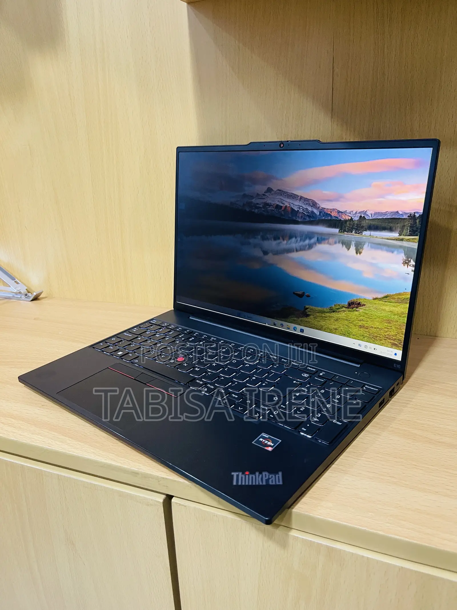 New Laptop Lenovo ThinkPad E16 G1 16GB AMD Ryzen 5 SSD 512GB
