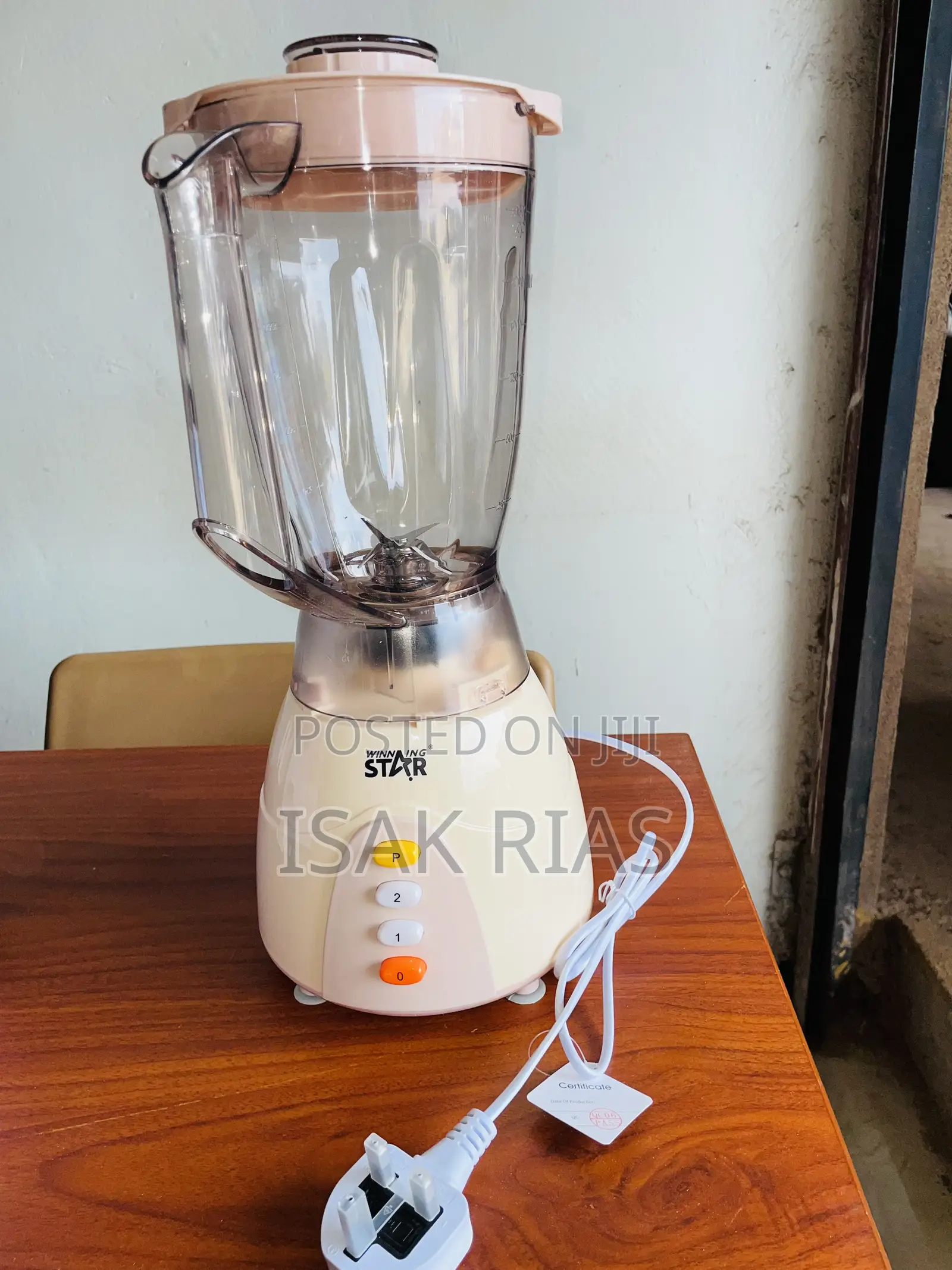 Winning Star ST-5372 2-in-1 Blender Grinder – Brand New