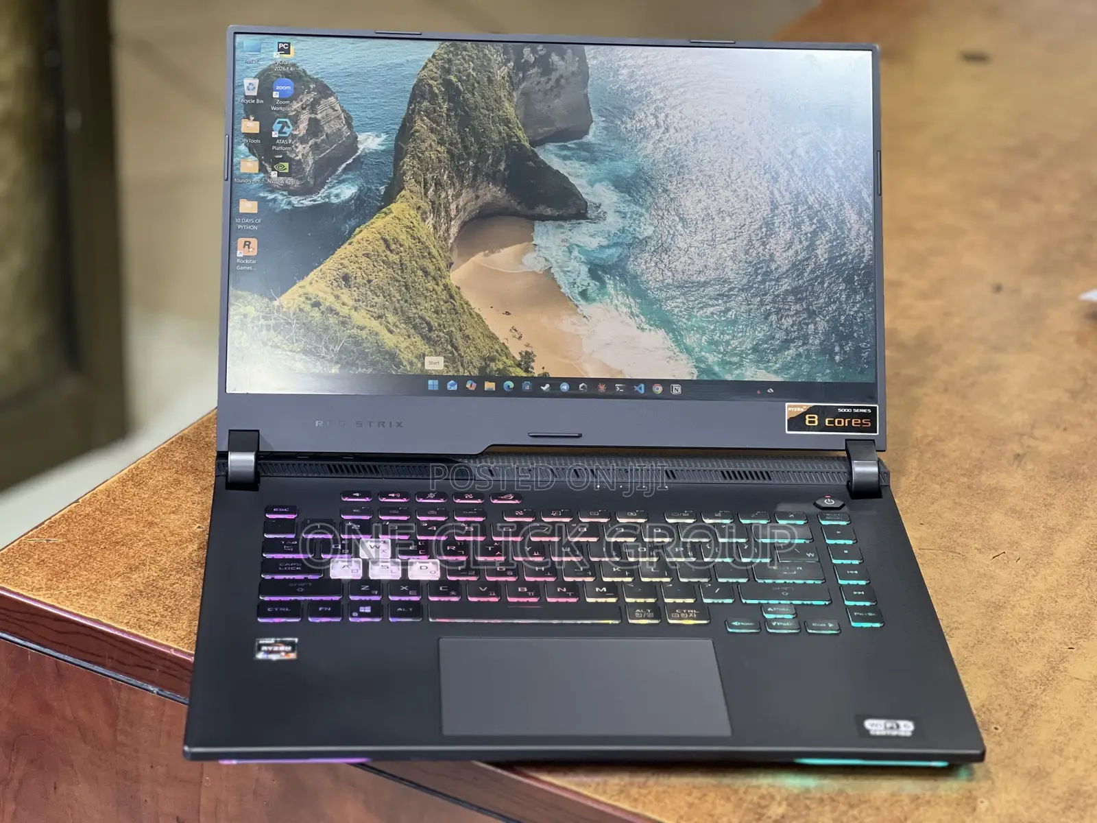 Laptop Asus ROG Strix G15 16GB AMD Ryzen 7 SSHD (Hybrid) 1T