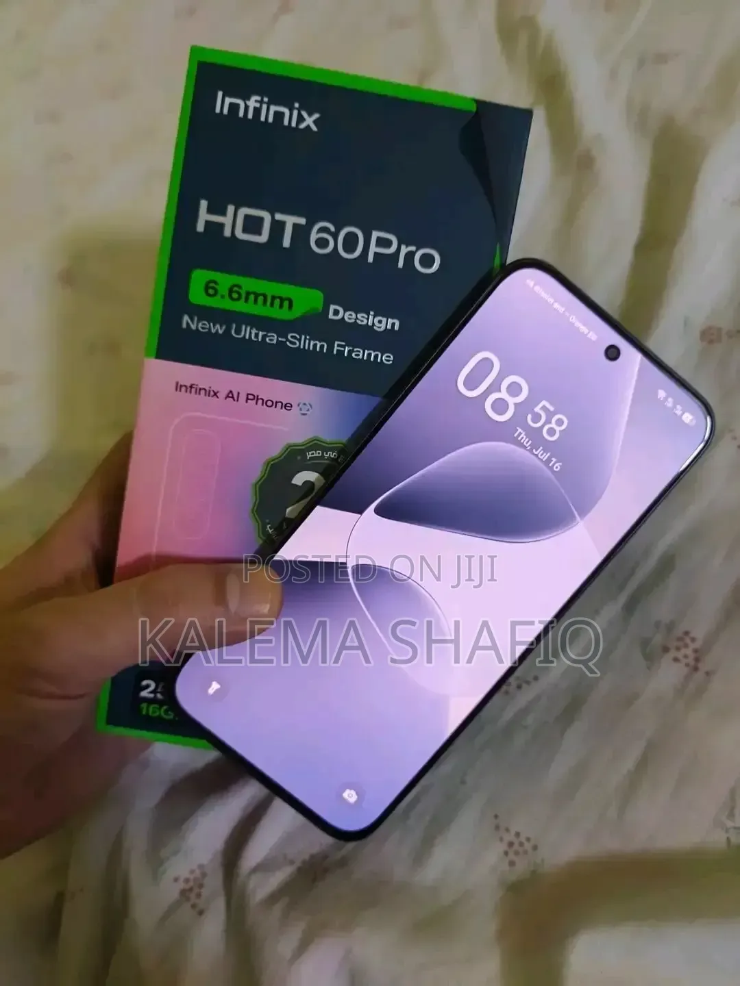 New Infinix Hot 60 Pro 256 GB Gray