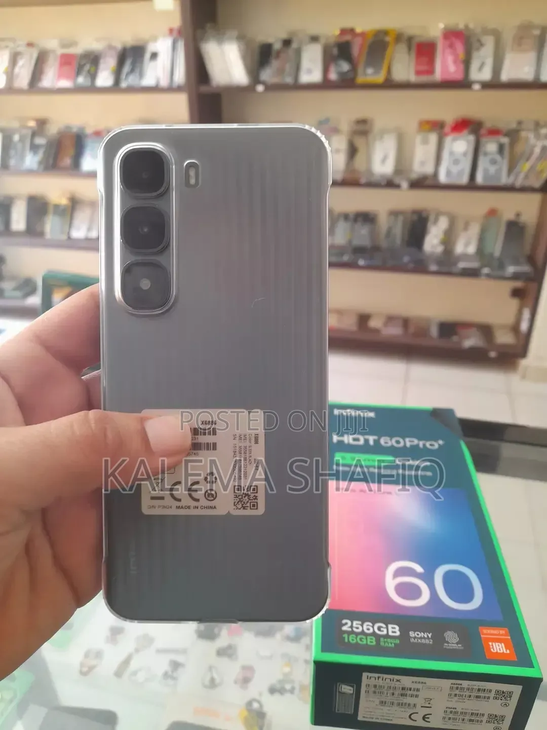 New Infinix Hot 60 Pro+ 256 GB Black