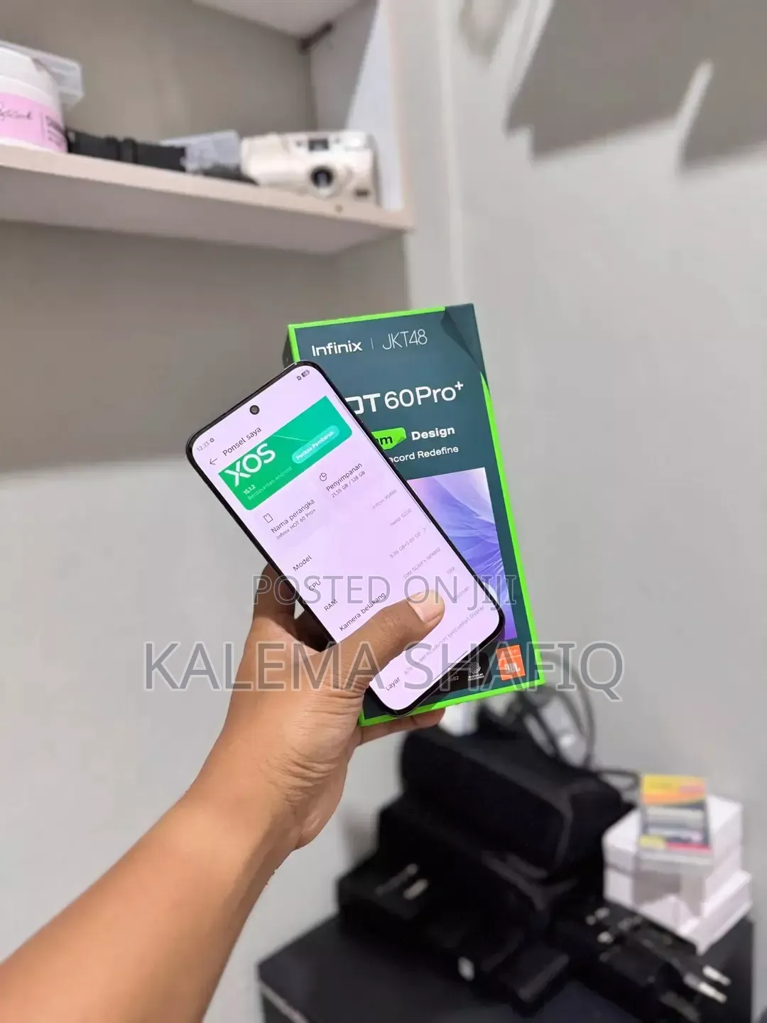 New Infinix Hot 60 Pro+ 256 GB Black