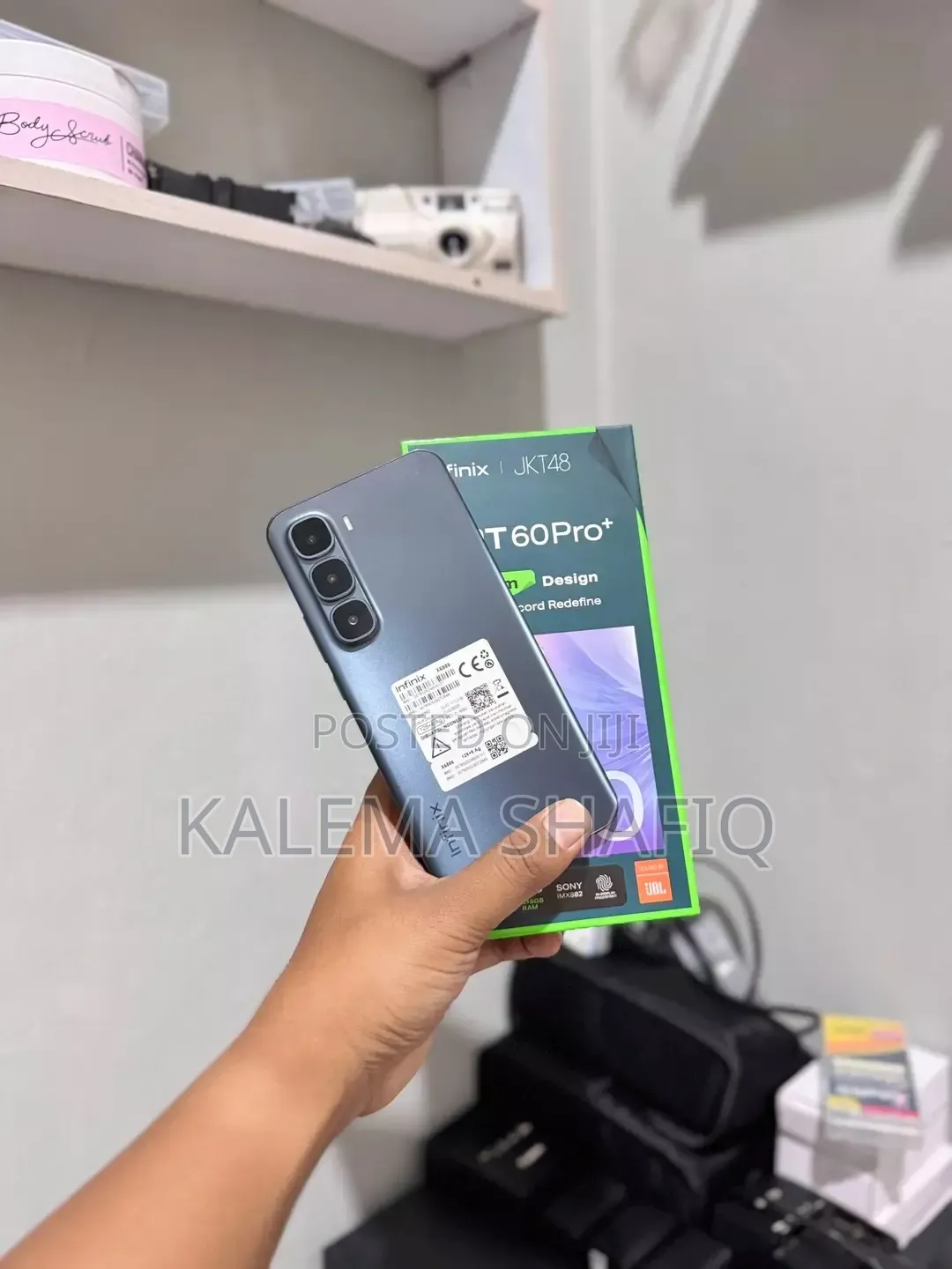 New Infinix Hot 60 Pro+ 256 GB Black