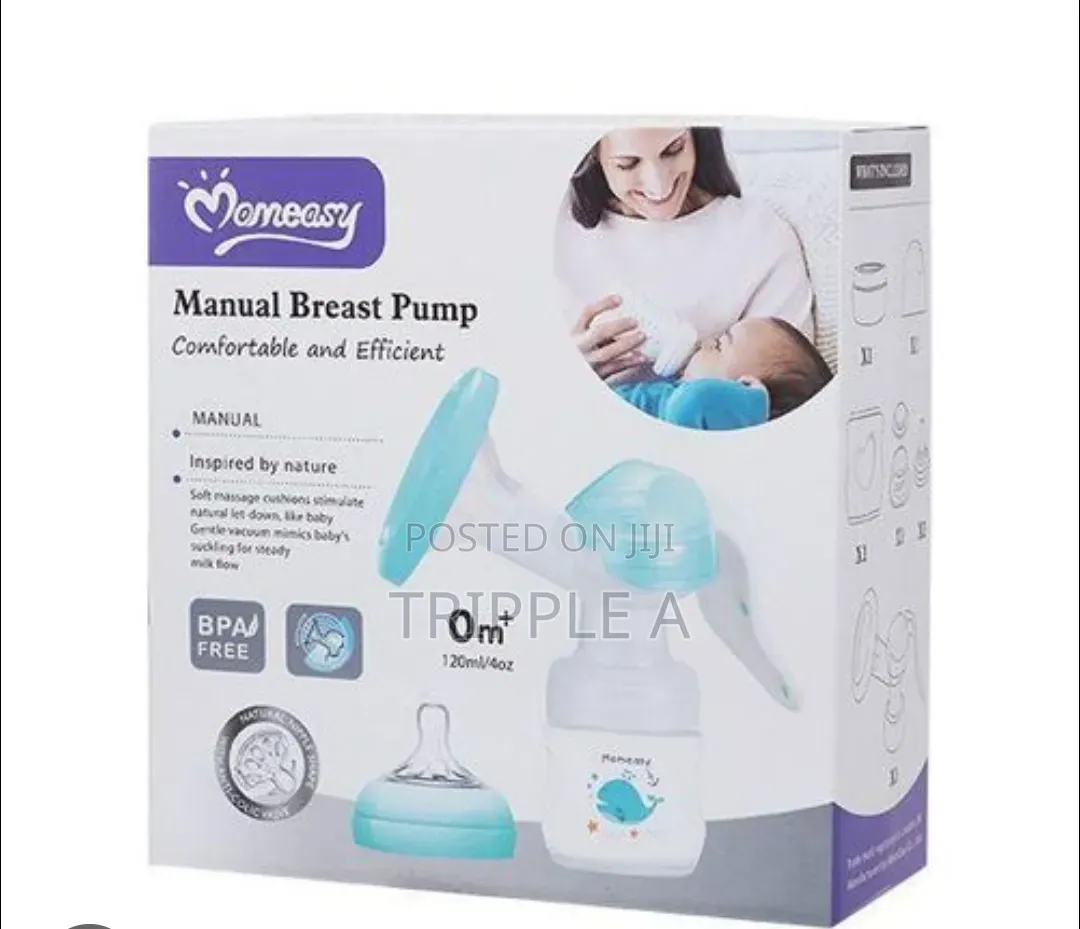 2 in 1 Momeasy Natural Manual Breast Pump